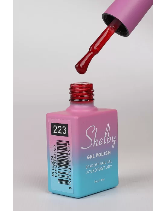 SHELBY 10 ML. A223 CANDY (ŞEFFAF ) KALICI OJE