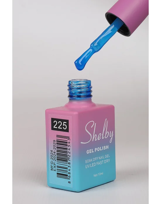 SHELBY 10 ML. A225 CANDY (ŞEFFAF )KALICI OJE