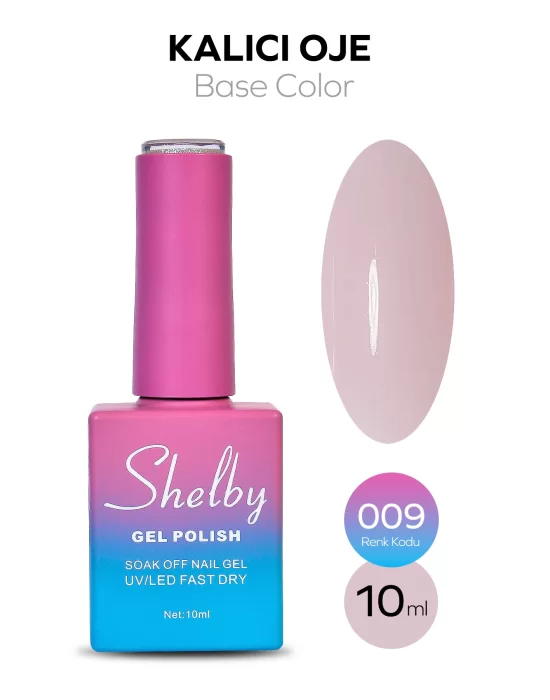SHELBY 10 ML. A009 NUDE RENK KALICI OJE
