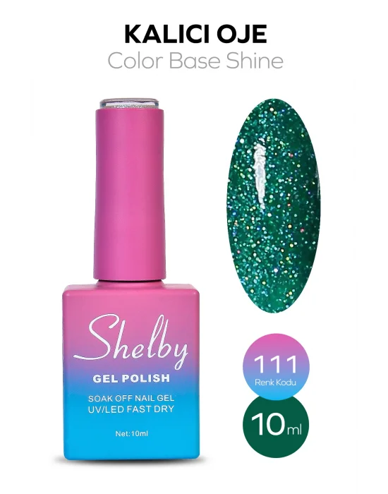 SHELBY 10 ML. A111 IŞILTILI NUDE RENK KALICI OJE