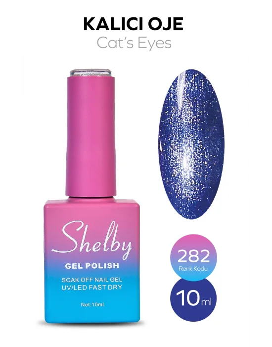SHELBY 10 ML. A282  KEDİ GÖZÜ KALICI OJE