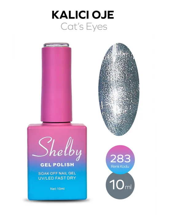 SHELBY 10 ML. A283  KEDİ GÖZÜ KALICI OJE