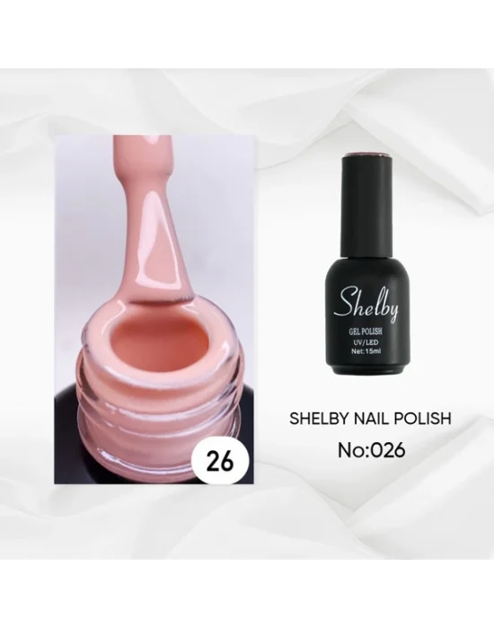 SHELBY 15 ML. 026 YAZ RENK KALICI OJE