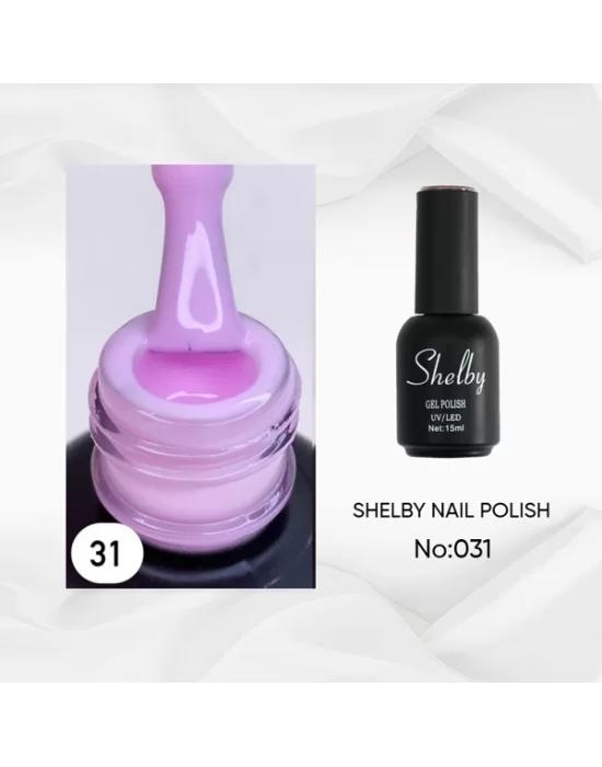 SHELBY 15 ML. 031 PEMBE TONU KALICI OJE
