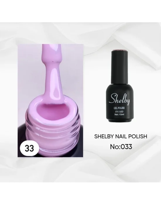 SHELBY 15 ML. 033 PEMBE TONU KALICI OJE