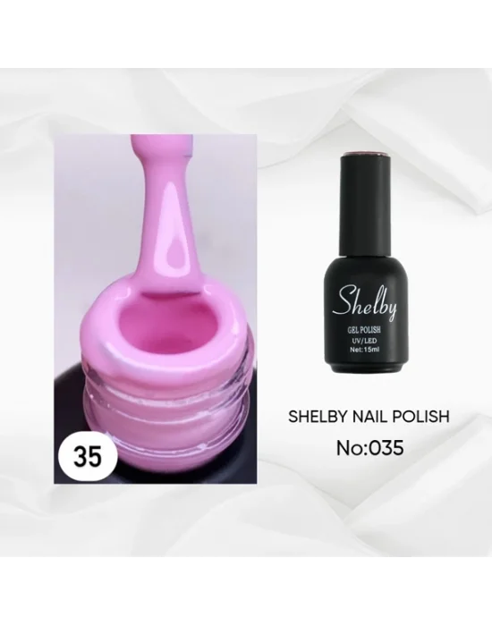 SHELBY 15 ML. 035 PEMBE TONU KALICI OJE