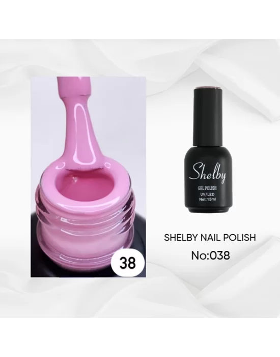 SHELBY 15 ML. 038 PEMBE TONU KALICI OJE