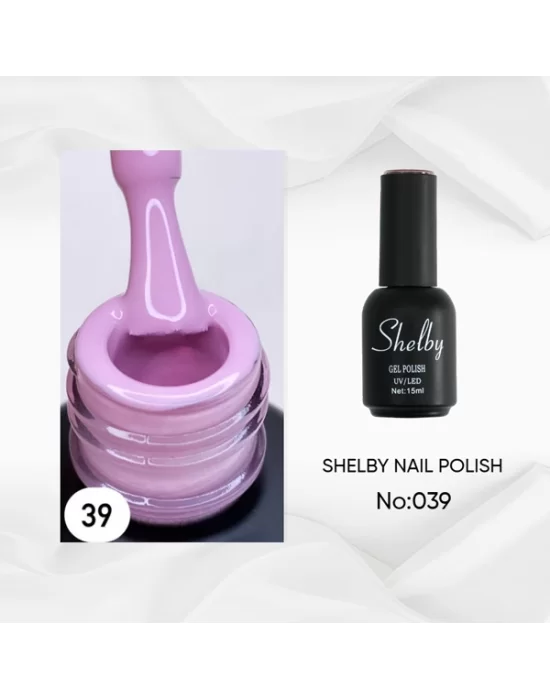 SHELBY 15 ML. 039 PEMBE TONU KALICI OJE