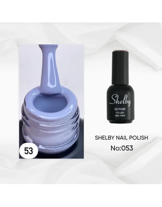 SHELBY 15 ML. 053 GRİ-MOR TONU KALICI OJE