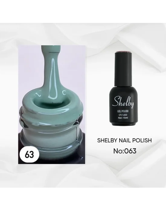 SHELBY 15 ML. 063 YEŞİL TONU KALICI OJE