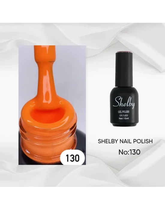SHELBY 15 ML. 130 TURUNCU TONU KALICI OJE