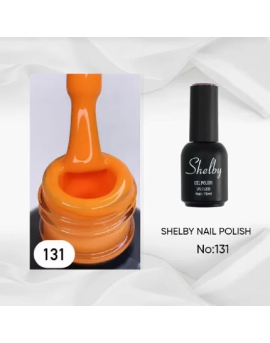 SHELBY 15 ML. 131 TURUNCU TONU KALICI OJE
