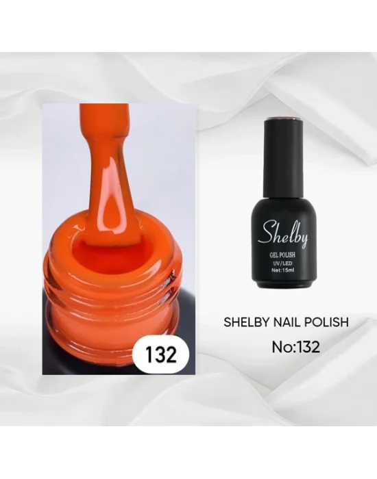 SHELBY 15 ML. 132 TURUNCU TONU KALICI OJE