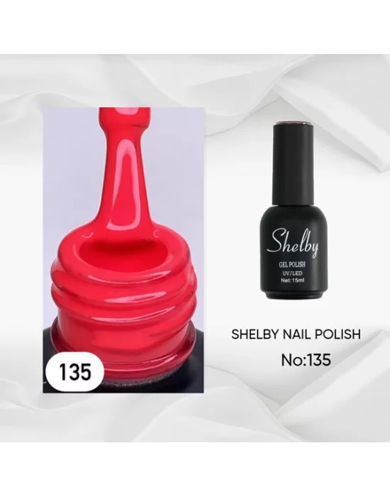 SHELBY 15 ML.135 PARLAK KARANFİL RENK KALICI OJE