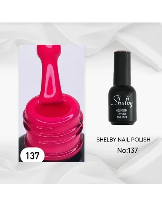 SHELBY 15 ML. 137 FRANSIZ GÜL RENK KALICI OJE