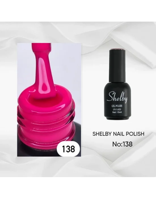 SHELBY 15 Ml. 138 KÜPE ÇİÇEĞİ RENK KALICI OJE