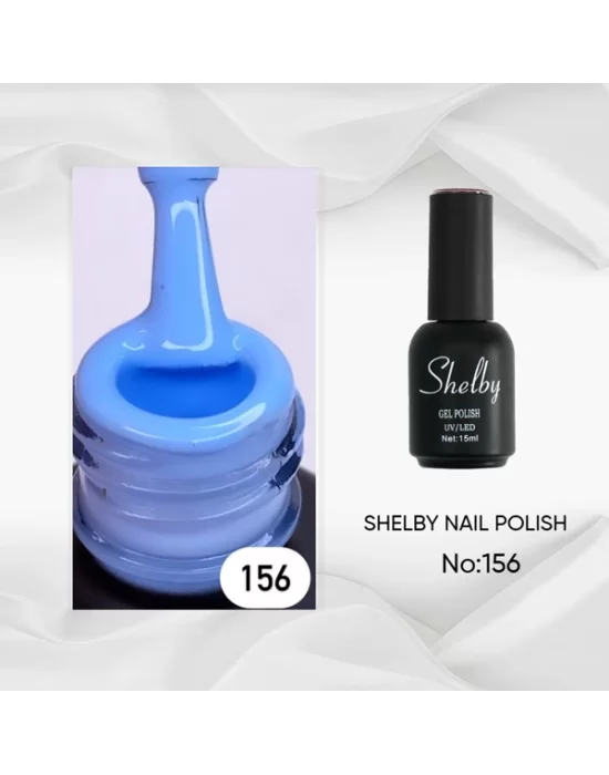 SHELBY 15 ML. 156 MAVİ TONU KALICI OJE