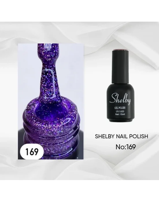 SHELBY 15 ML.169 SİMLİ MOR TONU KALICI OJE