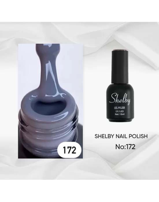 SHELBY 15 ML. 172 GRİ KALICI OJE