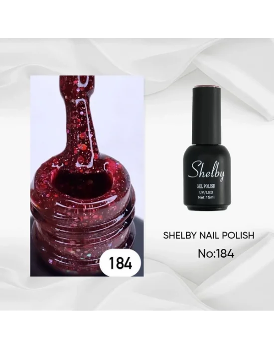 SHELBY 15 ML.184 SİMLİ PEMBE TONU KALICI OJE