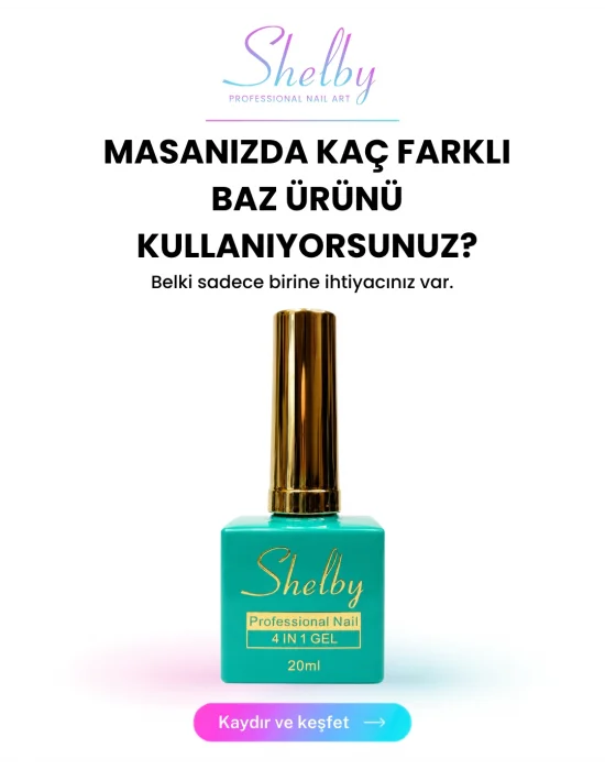 SHELBY  4 in 1 - 20ML. ÖZEL GEL