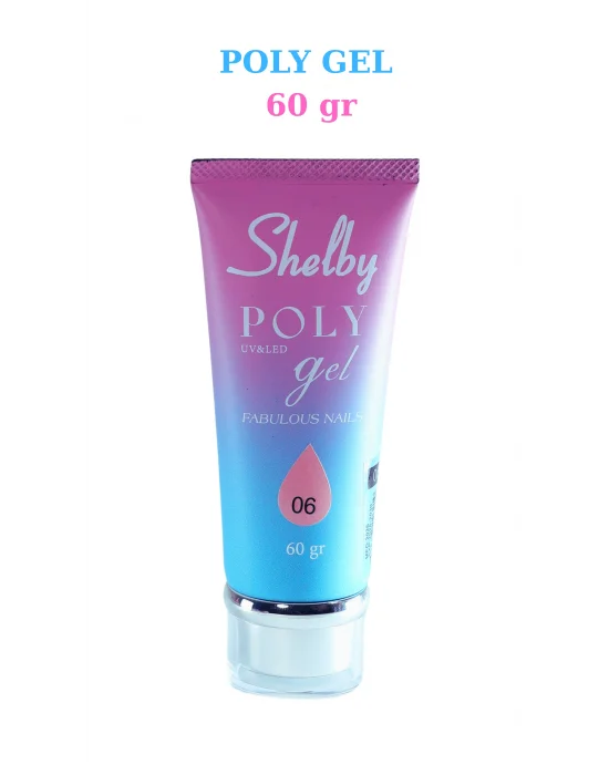 SHELBY PROFESSIONAL NAILS 60 GR. POLY UV&LED GEL 06