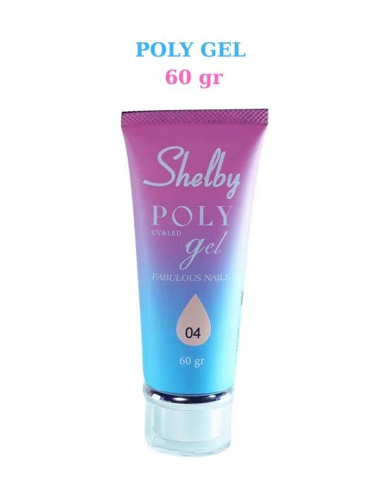 SHELBY PROFESSIONAL NAILS 60 GR. POLY UV&LED GEL 04