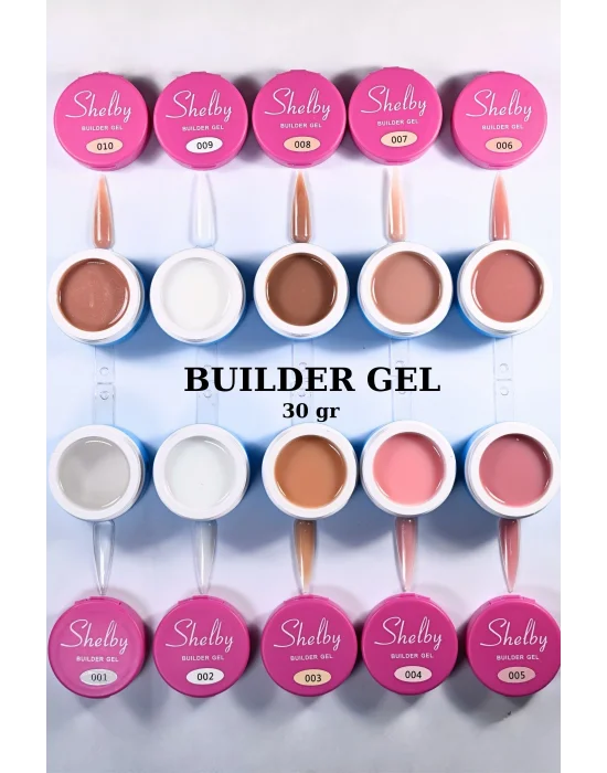 SHELBY PROFESSIONAL NAILS UV&LED 30 GR. BUILDER GEL 09
