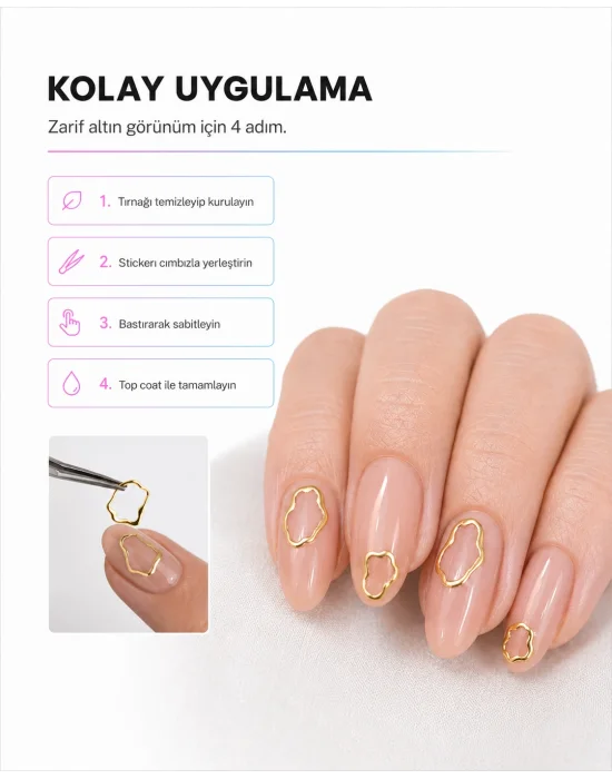 ŞHELBY TIRNAK SÜSÜ GOLD