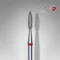 Elmas Alev Freze, Kırmızı, Çap 2,1 mm, Çalışma Kısmı 8 mm