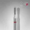 Elmas Kibrit Freze EXPERT, Kırmızı, Çap 2,3 mm, Çalışma Kısmı 5 mm