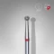 Elmas Küre Freze, Kırmızı, Çap 2,7 mm