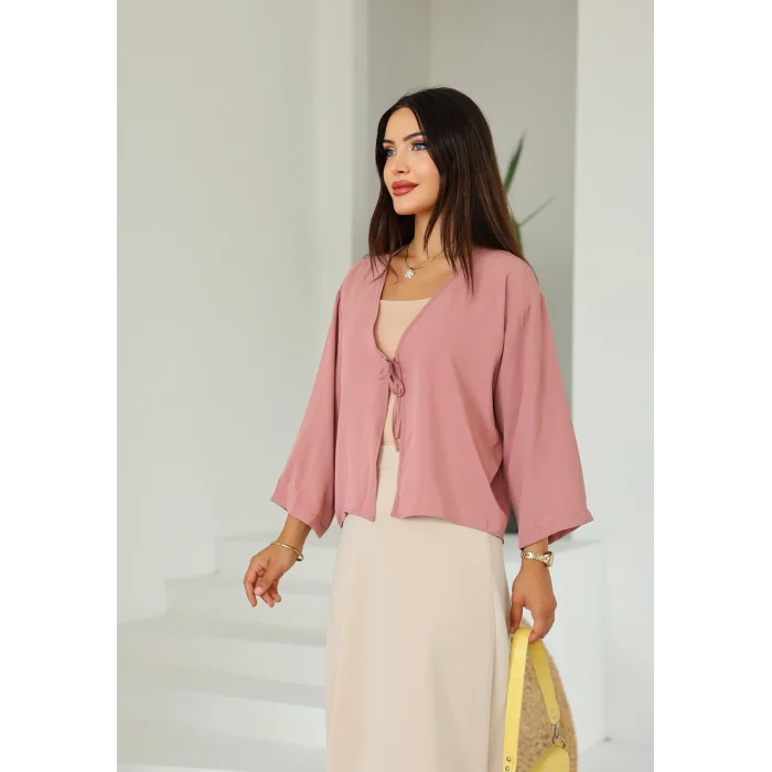İp Bağcıklı Kimono