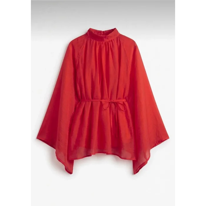 Büzgülü Reglan Kol Tunik