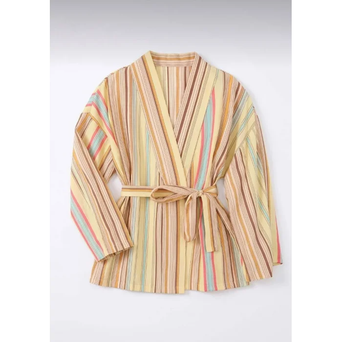Çizgili Kimono
