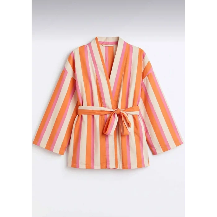 Çizgili Kimono