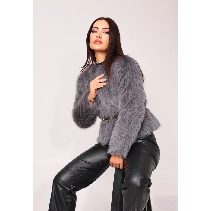 Lolita Kürk Gri