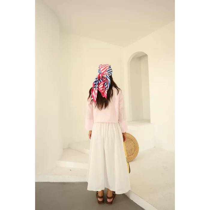 Poplin Basic Gömlek Pembe