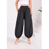Lastikli Paça Balloon Pantolon