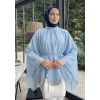 Büzgülü Reglan Kol Tunik
