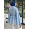 Büzgülü Reglan Kol Tunik