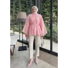 Büzgülü Reglan Kol Tunik