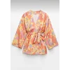 Çiçek Desenli Kimono