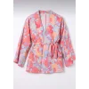 Çiçek Desenli Kimono
