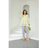 Dantel Detaylı Tunik Limon