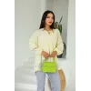 Dantel Detaylı Tunik Limon