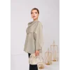 Pelerin Detaylı Tunik
