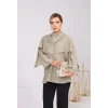 Pelerin Detaylı Tunik