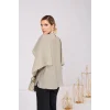Pelerin Detaylı Tunik