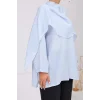 Pelerin Detaylı Tunik